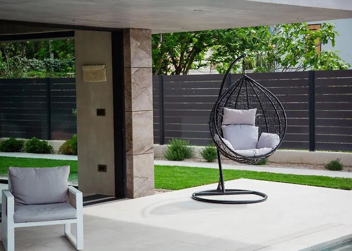 Villa Luxury Krk I With Heated Pool, Sauna And Jacuzzi