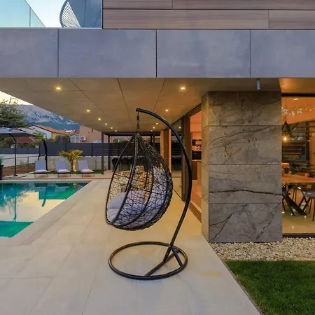 Luxury Krk I With Heated Pool, Sauna And Jacuzzi Baska (Krk)