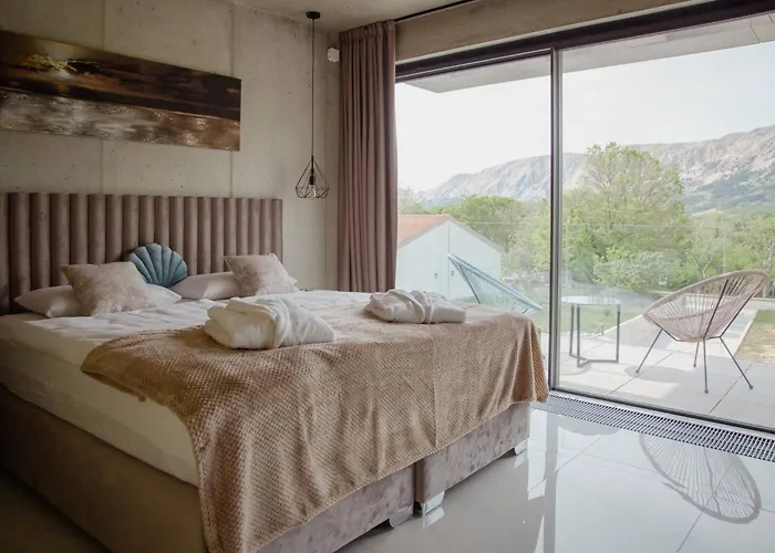 Luxury Krk I With Heated Pool Villa