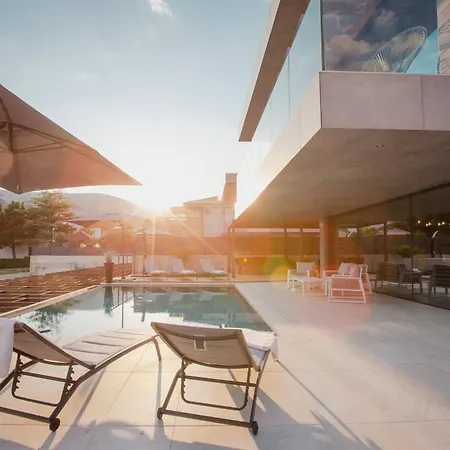 Luxury Krk I With Heated Pool, Sauna And Jacuzzi ヴィラ